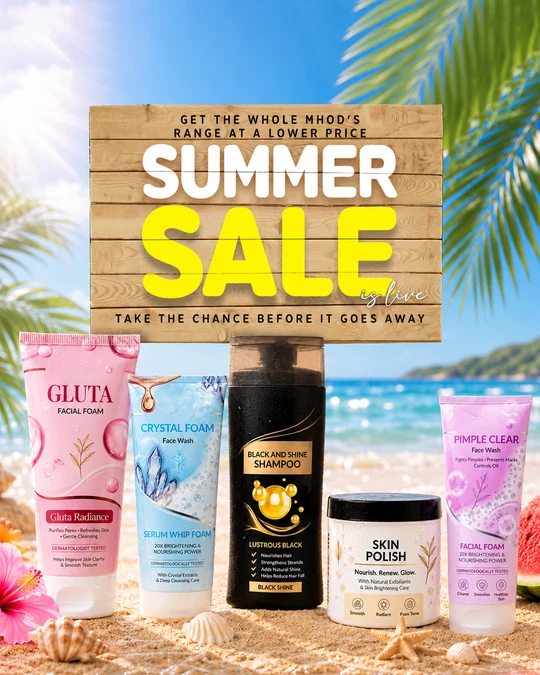 Summer skincare campaign